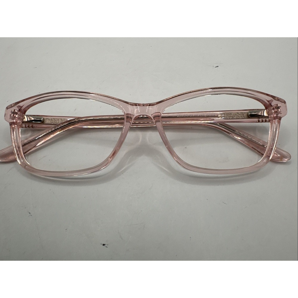 New Chic Crystal Rose LENOR Eyeglasses 57mm For The Stylish Large Woman frames